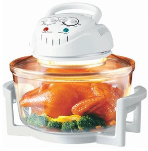 countertop portable electric infrared flavorwave hot air halogen cooking convection turbo oven