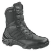 CQB.SWAT Military Tactical Rubber Boot, 8 inches delta Black Boot YKK side zipper footwear