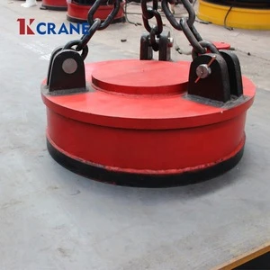 crane iron lifting magnet circular crane lift electromagnet