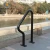 Import creative designed steel stainless Floor or wall mounted Bike Display Stand/metal bicycle rack from China