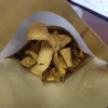 Crispy snacks, vacuum fried sweet potato chips packaging 100g