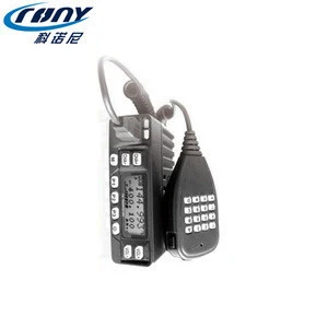 CRONY car radio walkie talkie 10W,crony dual band vhf/uhf talkie walkie