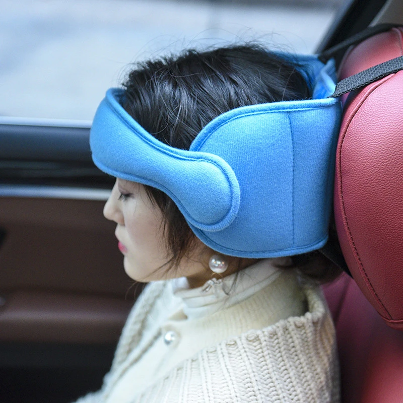 Cross border infant head fixation belt child car safety headrest seat head rest head relying on sleep assist belt
