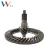 Import crown wheel and pinion gear for truck Spline Teeth Qty 16 6:41 EQ1094 from China