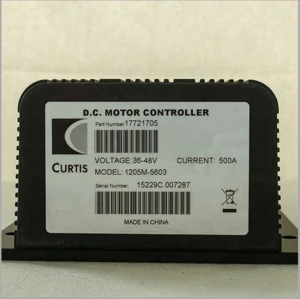Curtis 1205M-5603 Series Excitation Motor Speed Programmable Controller 48V 325A