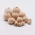 Import Custom 10mm 20mm 25mm natural necklace wooden beads eco-friendly wood round beads from China