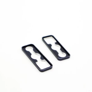 Custom aluminum CNC precision machining services parts for mobile phone camera bracket frame anodized/anodizing