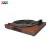 Import Custom Antique Wooden Fabric Aux Input Complete LP Vinyl Record Turntable Player And Sound System With Active Speakers from China