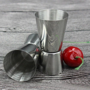 Custom Bar Tools Stainless Steel Japanese Wine Measuring Cup Double Cocktail Jigger