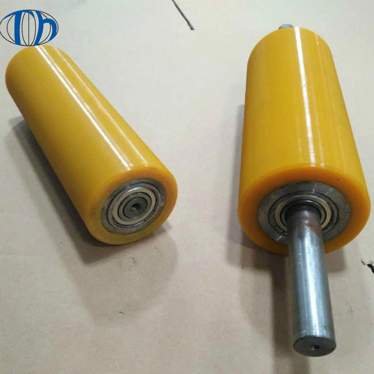 Custom competitive price rubber covered steel printing roller rubber rollers polyurethane