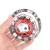 Import Custom Crystal Unique Design  Round Shape Clear Glass Ashtray With Logo Printing from China