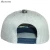 Import custom grey embroidered cartoon logo eco-freindly fabric kids snap back caps from China