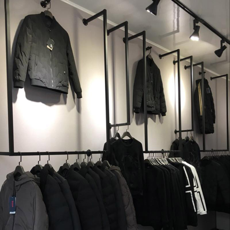 Buy Custom High End Store Clothes Rack Display Furniture Clothing ...