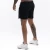 Import Custom High Quality Mens Polyester Fitness Gym Running Sweat Shorts With Zipper Pocket from China