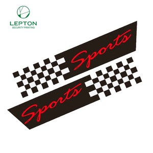 Buy Custom Logo Die Cut Vinyl Bumper Car Sticker from Lepton Process ...