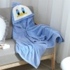 Custom Printed Children&prime; S Bath Towel Flannel Hooded Cloak