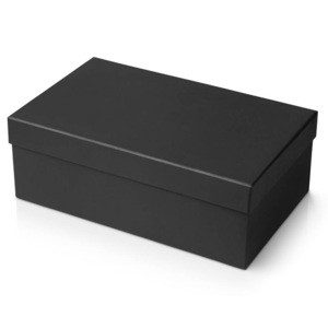 Buy Custom Printed Recycled Cardboard Black Shoe Packaging Paper Box ...