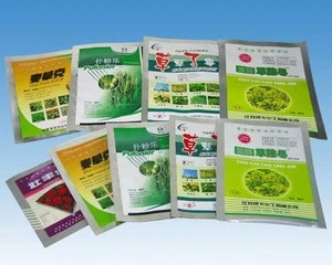custom printed three side seal gusset for packaging farming plant seeds