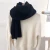 Import Custom Style Pattern Color Unisex Winter Scarf Knitted Plain Wool Scarf For Women from China