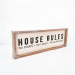 Custom wood decorative signs home decor