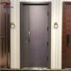 Customized cold rolled steel security doors apartment exterior entrance metal security doors main door design