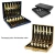 Customized Cutlery Set Stainless Steel Silverware Sets Dinner Knife and Fork With Color Box