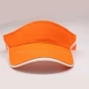 Customized plain short visor cap golf visors for women