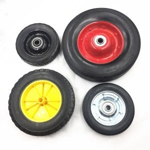 Customized Processing and Assembly High Quality Solid Rubber Wheel