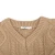 Import Customized women casual sweater pullover ladies v-neck short top knitted pullover from China