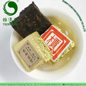 D01A Chinese Factory Price Puer Tea For Weight Loss, Healthy Benifts Mini Puer Tea Brick