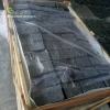 darker grey granite stone meshed cube stone mats for paving