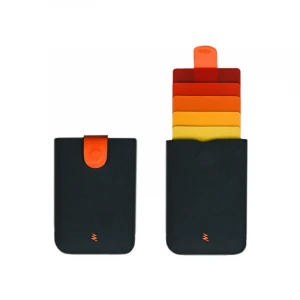 DAX V2 Ultra Thin Laminated Multi Card Slim Mini ID Pull Tab Wallet Credit Card Holder