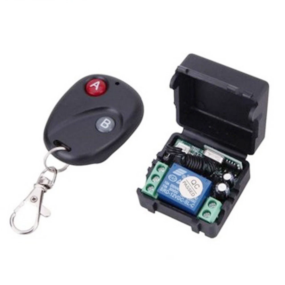DC12V electromagnetic lock 2 button remote control switch access control remote control doorbell luggage single channel