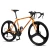 Import Design Road Bicycle Dual Disc Brakes Hot Sales New Bike Yellow Red Ordinary White Racing TIA Customized Steel Training Frame Net from China