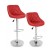 Import Diamond Plaid Backrest Leather PU Surface Swivel Bar Chair with Iron Legs from China