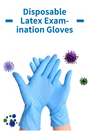 Disposable Powder Free Examination Sterile Latex Examination nitrile gloves