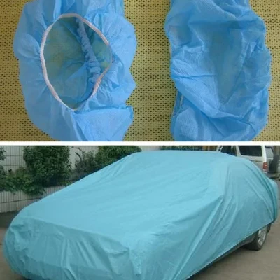 Disposal PP Spunbonded Nonwoven Fabric Dust Proof Car Cover