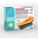 DIY STEM educational science kit toy for kids and school kids  Magdeburg hemispheres kit