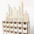 Import DIY unfinished wooden house shape drawers box gift ramadan advent calendar from China