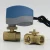 DN15/20/25/32 2 way 3-way motorized brass water valve with 220v motor electric drive for HVAC