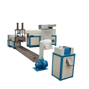 Double Stage PE PP Plastic Granulating pelletizing Machine/ recycle plastic granules making machine price