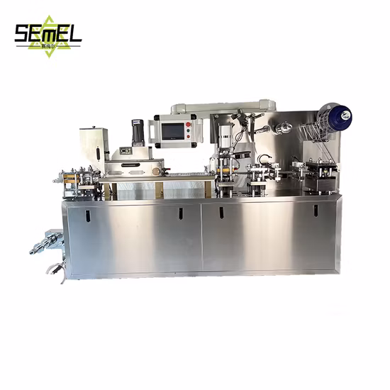 Dpp-180 Automatic Pharmaceutical Medical Food Capsule Chocolate Chip Bean Blister Packaging Machine