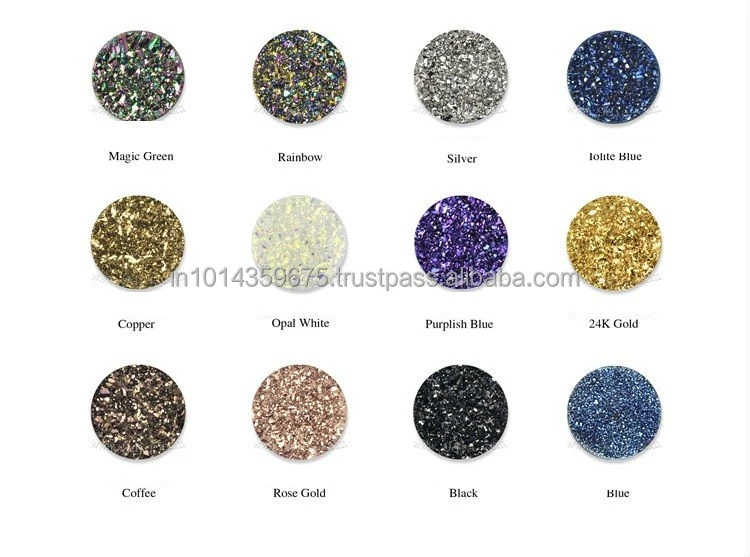 Druzy Natural Gemstone Material natural stone Manufacture & supply