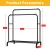 Import Drying Rack Double Rods Clothes Dryer Hanger Clothing Storage Metal Stand from China