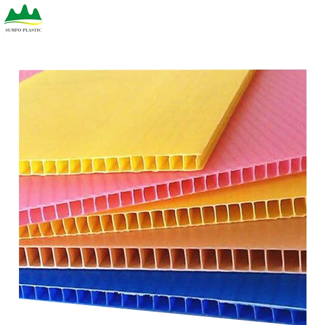 Durable PP Hollow Plastic Board High Quality Customize Polypropylene Wantong Board