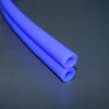 Durable round silicon hose pipe platinum cured food grade silicone tubing for milk machine