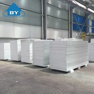 Durable using steel structure eps sandwich panel for house