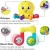 Import Early Educational 10pcs Teether Shaker Grab and Spin Rattle Musical Baby Rattles from China