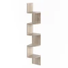 Easy Assemble Wall Mount Bookshelf Bookcase With Decoration Function