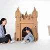 easy shipping boy and girl Favorite assemble DIY castle used for family role play and graffi